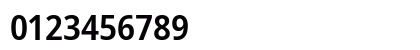 Noto Sans Disp SemBd Regular Numeric Preview