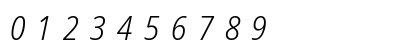 NotoSansDisplay Nerd Font Mono Italic Preview