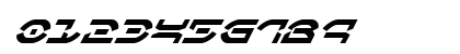 Oberon Deux Super-Italic Italic Numeric Preview