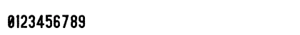 Offlander Rough Regular Numeric Preview