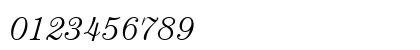 OldStyleLight Italic Preview