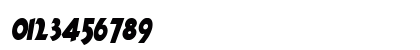 OleCondensed Italic Preview