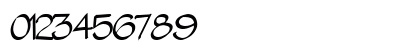 OliveOil43 Bold Numeric Preview