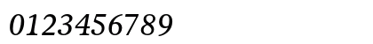 Olympian LT Std Italic Preview