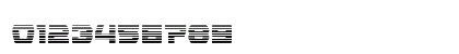 Olympic Carrier Gradient Regular Numeric Preview