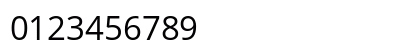 Open Sans Regular Numeric Preview