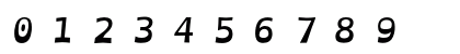 OpenDyslexic Nerd Font Mono Bold Italic Preview