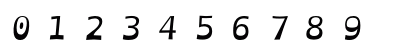 OpenDyslexic NF Italic Numeric Preview
