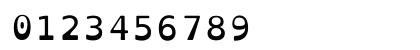 OpenDyslexicMono NF Regular Numeric Preview