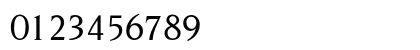 OPTINonoy Italic Numeric Preview