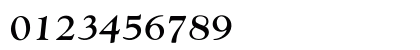 OPTIwtcGoudy-MediumItalic Regular Preview
