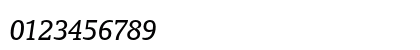 Oranda Italic Preview