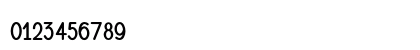 Orenshaw Condensed Bold Numeric Preview