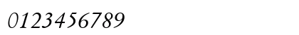 OrigGarmnd BT Italic Preview