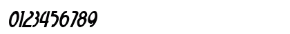 Ouzel Oblique Numeric Preview