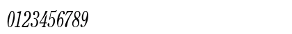 OxfordCondensed Italic Numeric Preview