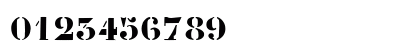 P22 Pop Art Stencil Numeric Preview