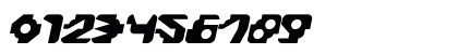 Paccer Italic Numeric Preview