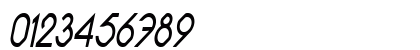 Pacotillenarrow regularital Numeric Preview