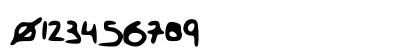 PaintLetters Medium Numeric Preview