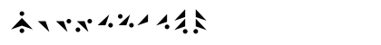 Pak'ma'ra Bold Numeric Preview