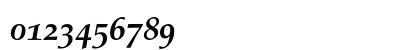 Palatino Bold Italic Old Style Figures Preview