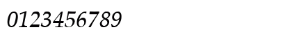 Palm Springs Italic YU Regular Numeric Preview