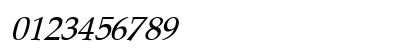 Palomar-Italic Normal Numeric Preview