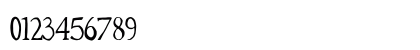 Palovsky Regular Numeric Preview