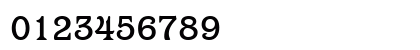 ParagonMedium Regular Numeric Preview