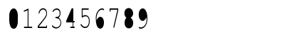 Parcour Normal Numeric Preview