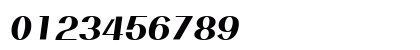 PassionSansPDan HeavyItalic Numeric Preview