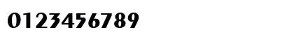 Penwin Bold Numeric Preview