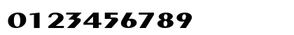 PenwinExtended Bold Numeric Preview