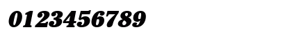 PenzanceBlack Oblique Numeric Preview