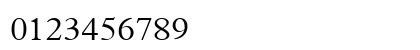 PerfectLight Normal Numeric Preview