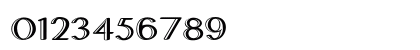 Perilon Expanded Bold Numeric Preview