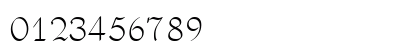 PhederFrackDtshThin Regular Numeric Preview