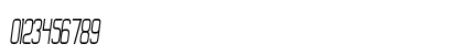 Pipsqueak Condensed Italic Preview