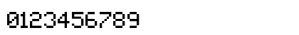 Pixel Tandysoft Regular Numeric Preview