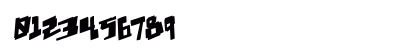 pixelpunk Bold Italic Numeric Preview