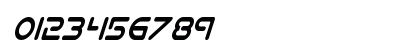Planet N Compact Condensed Italic Condensed Italic Numeric Preview