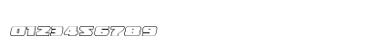 Police Cruiser Outline Italic Italic Preview