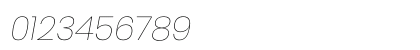 Poppins Thin Italic Preview