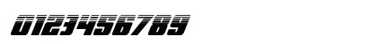 Power Lord Halftone Italic Italic Preview