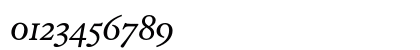PoynterText ItalicTwo Numeric Preview