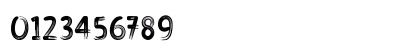 Movie Font Regular Numeric Preview