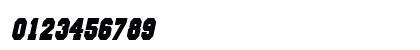 Princeton Solid-Condensed Italic Numeric Preview