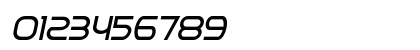 Proxima Fontauri Italic Numeric Preview
