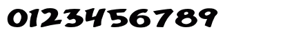 Purvenia Expanded Bold Numeric Preview